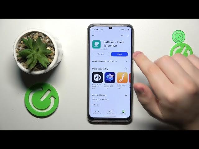 Video thumbnail for How to Change Screen Timeout to Never on Realme C53 - Caffeine App
