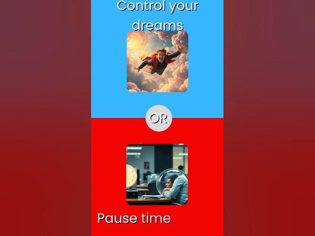 Video thumbnail for Sleep Dilemma! Which Would YOU Pick? 🤔