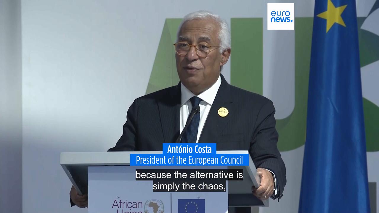 Video thumbnail for EU–African Union summit: Leaders commit to strengthening multilateralism