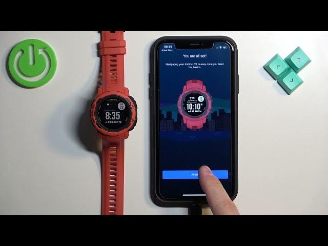 Video thumbnail for How to Pair GARMIN Instinct 2s With iphone