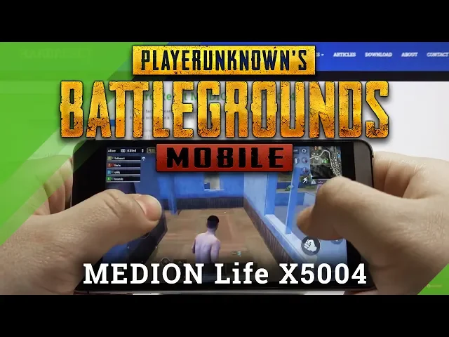 Video thumbnail for How to TEST PubG Mobile on MEDION Life X5004 – Check Up Performance / FPS Test