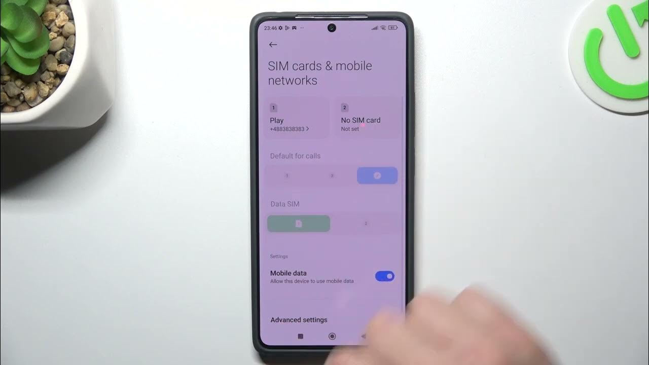 Video thumbnail for How To Switch Sim Card Preferences On POCO M6 Pro