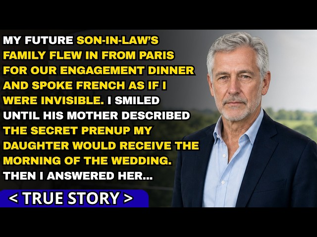 Video thumbnail for My Future Son-in-Law's Family Didn't Know I Spoke French—Then They Revealed the Prenup...