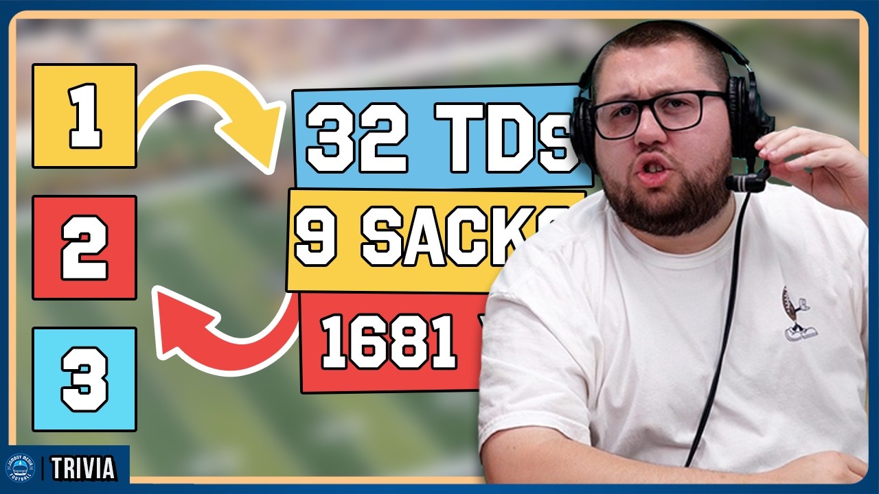 Video thumbnail for Can we put these NFL Statleaders in the right order? (NFL Stat shuffle)