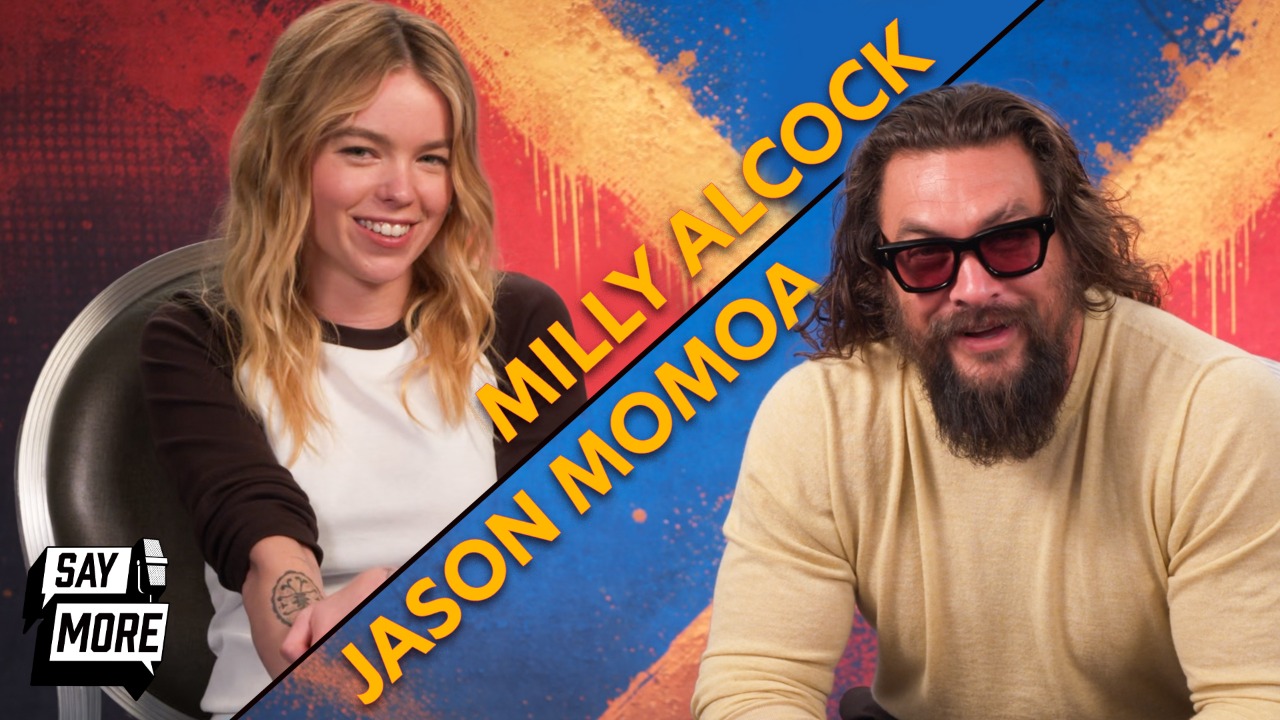 Video thumbnail for 'Supergirl's Milly Alcock and Jason Momoa weigh in why nice isn't all that super