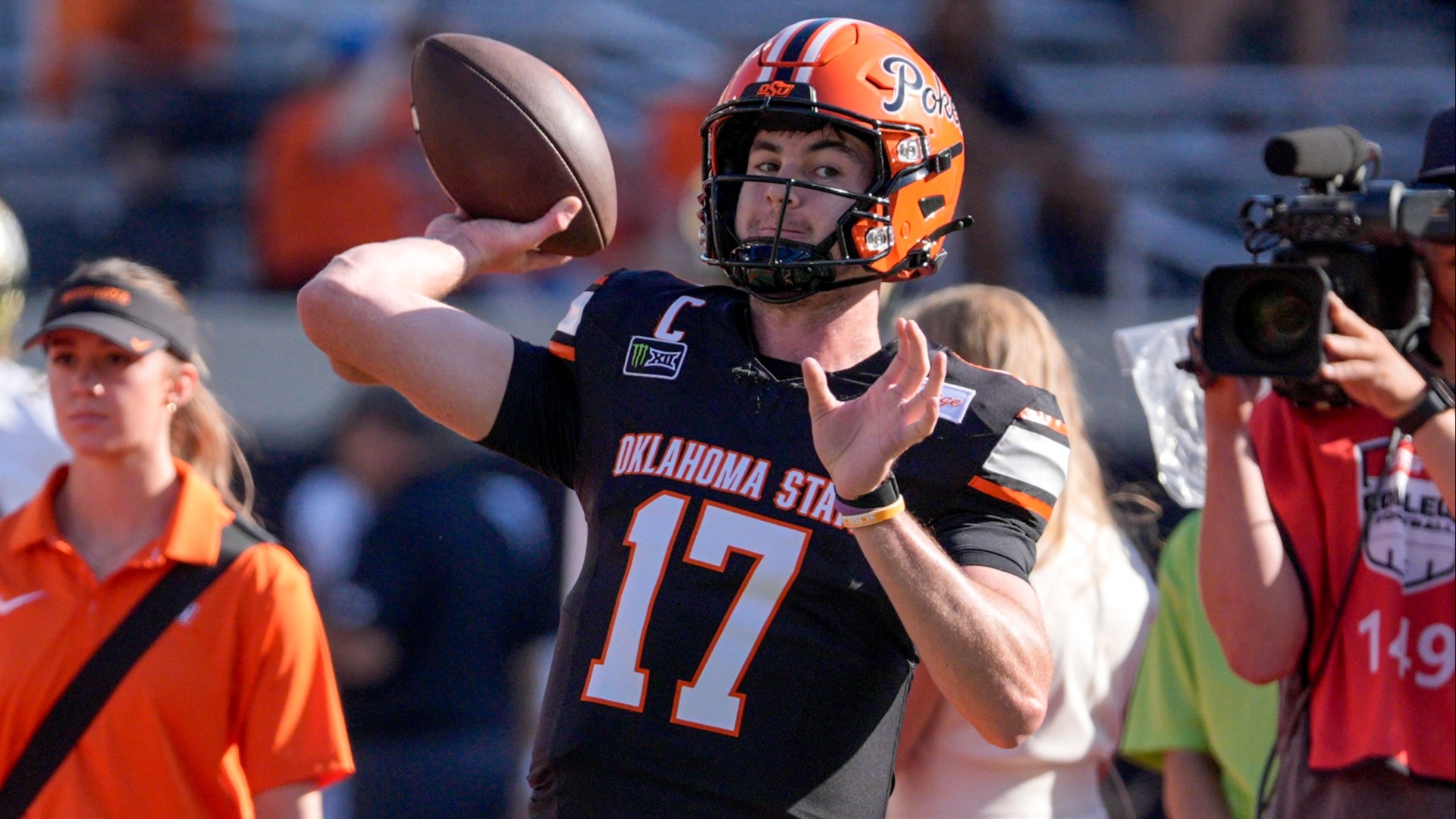 Video thumbnail for Houston vs. Oklahoma State: Big 12 Title Race Preview