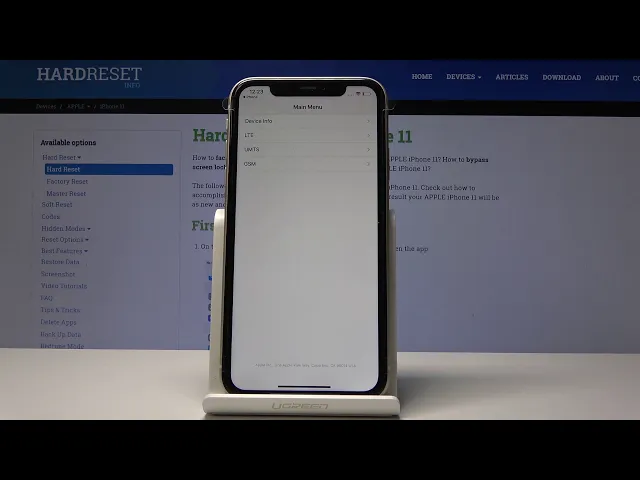 Video thumbnail for Secret Codes for iPhone 11 – Testing Menu / Hidden Mode