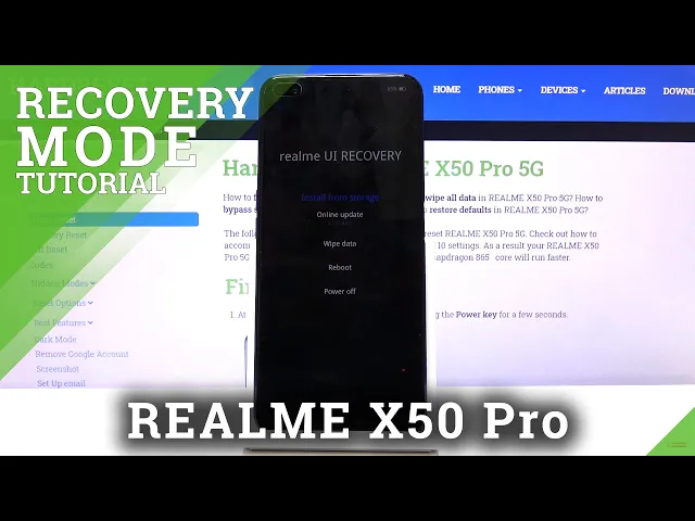 Video thumbnail for How to Get into Recovery Mode in Realme X50 Pro - Use Recovery Mode