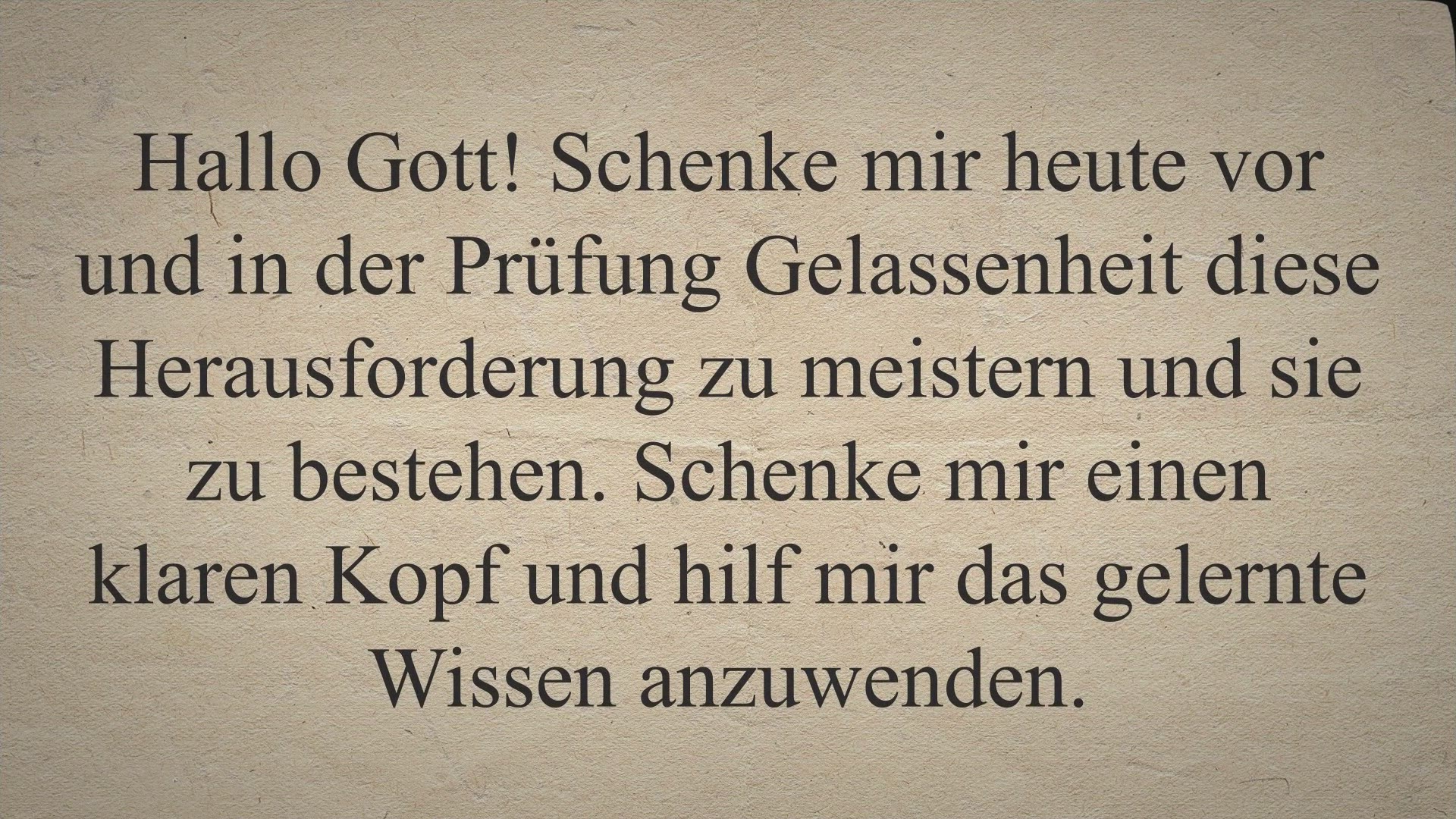 Video thumbnail for 19 Gebete für erfolgreiche Prüfungen