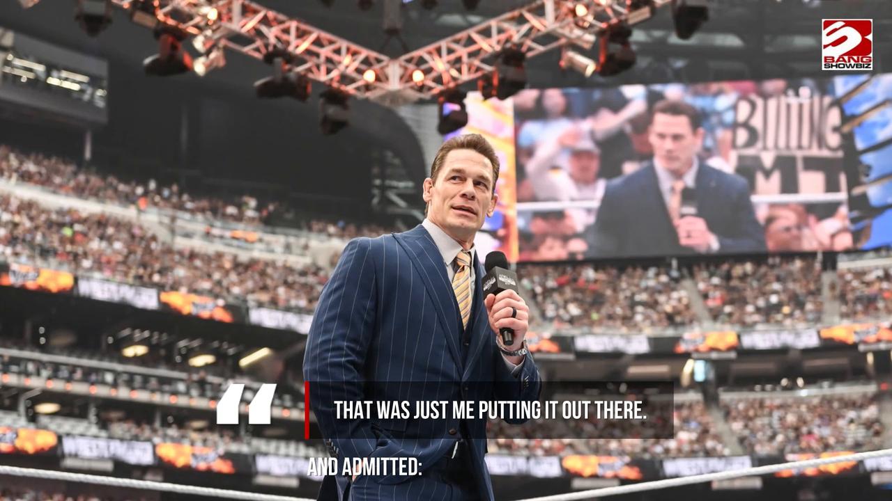 Video thumbnail for John Cena continues his campaign to bring WWE WrestleMania to London.