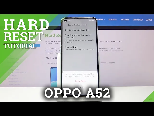 Video thumbnail for How to Perform Factory Reset on OPPO A52 – Bring Back Default Configuration