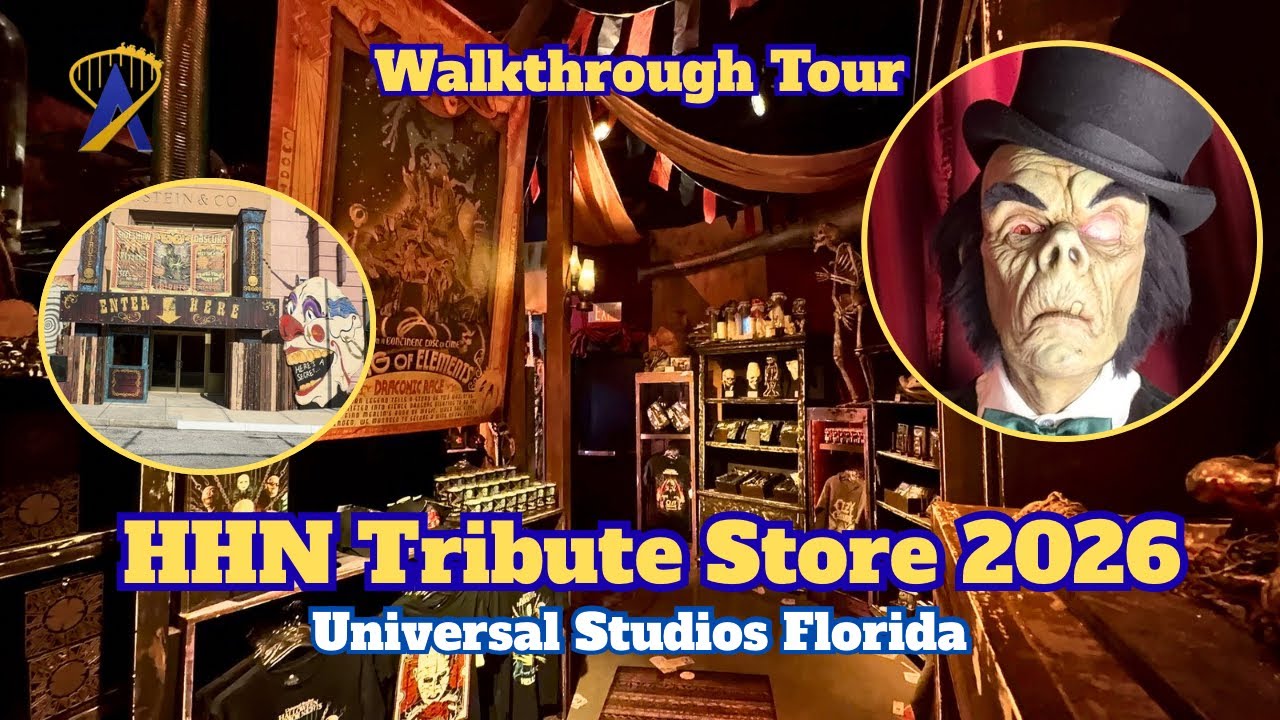 Video thumbnail for Halloween Horror Nights 35 Tribute Store Walkthrough - Universal Studios Florida