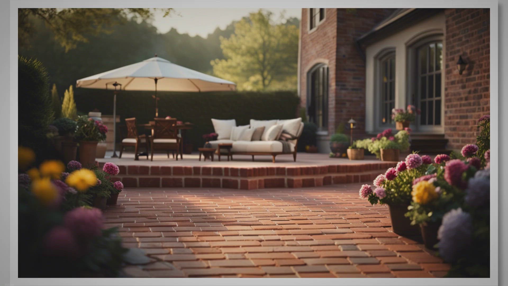 'Video thumbnail for How to Lay a Brick Patio'