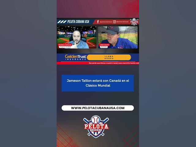 Video thumbnail for Jameson Taillon estará con Canadá en el Clásico Mundial