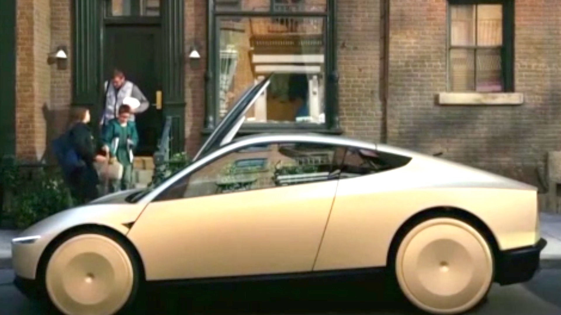 Video thumbnail for Tesla pivots to robotics as Elon Musk unveils Robocab and Robovan