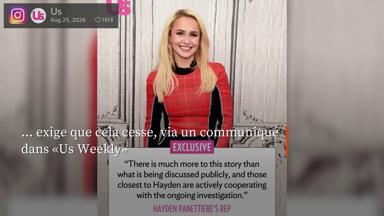 Video thumbnail for Le coup de gueule du porte-parole d'Hayden Panettiere face aux rumeurs.