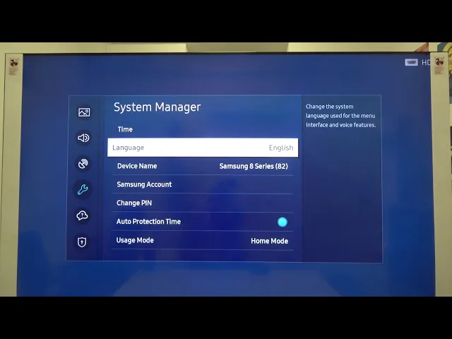 Video thumbnail for How to Change Samsung TU 8000 82'' Smart TV Language - See all Supported Languages on Samsung TV