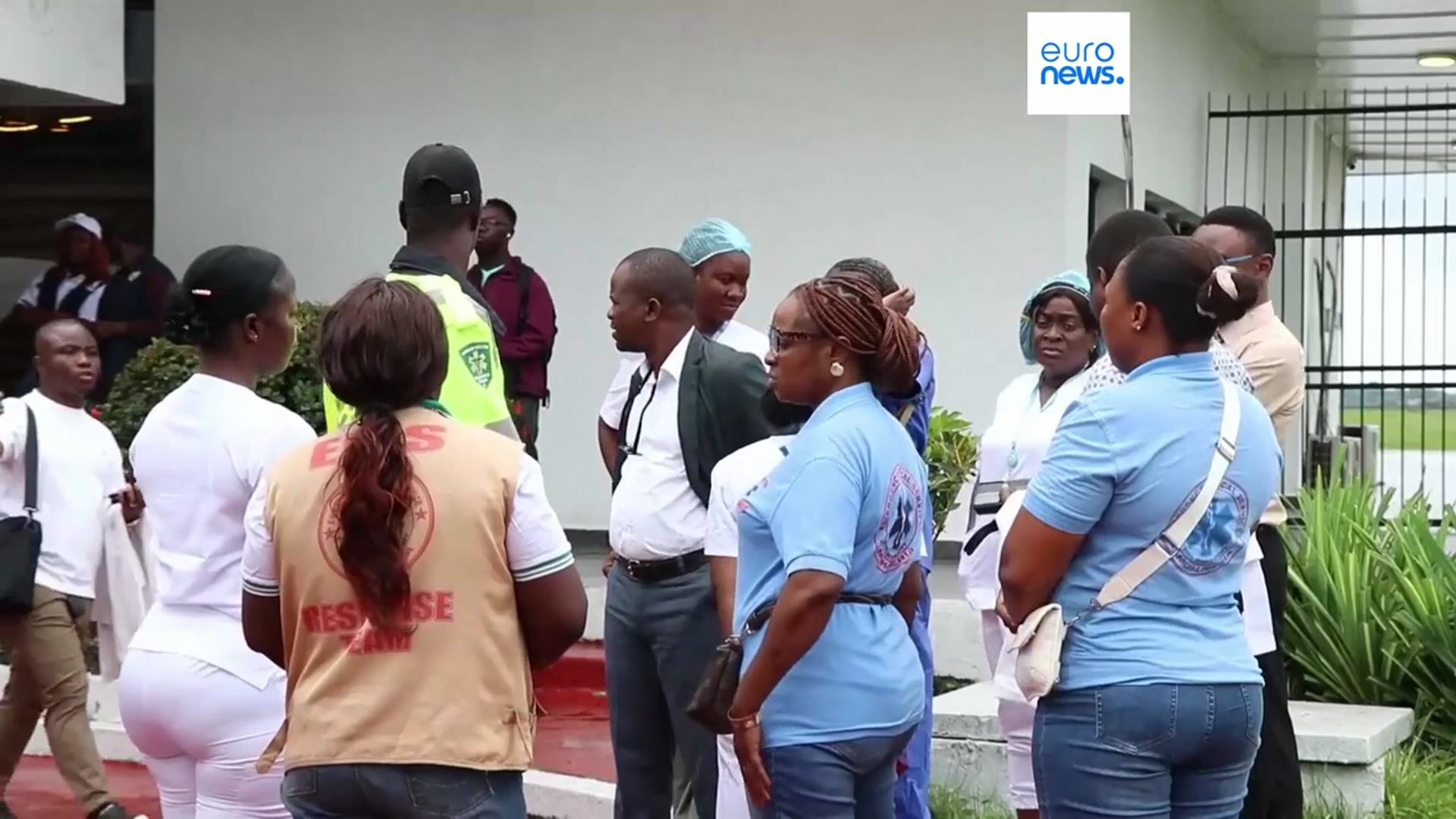 Video thumbnail for First 20 migrants deported from US arrives in Liberia under new 'entirely humanitarian' deal