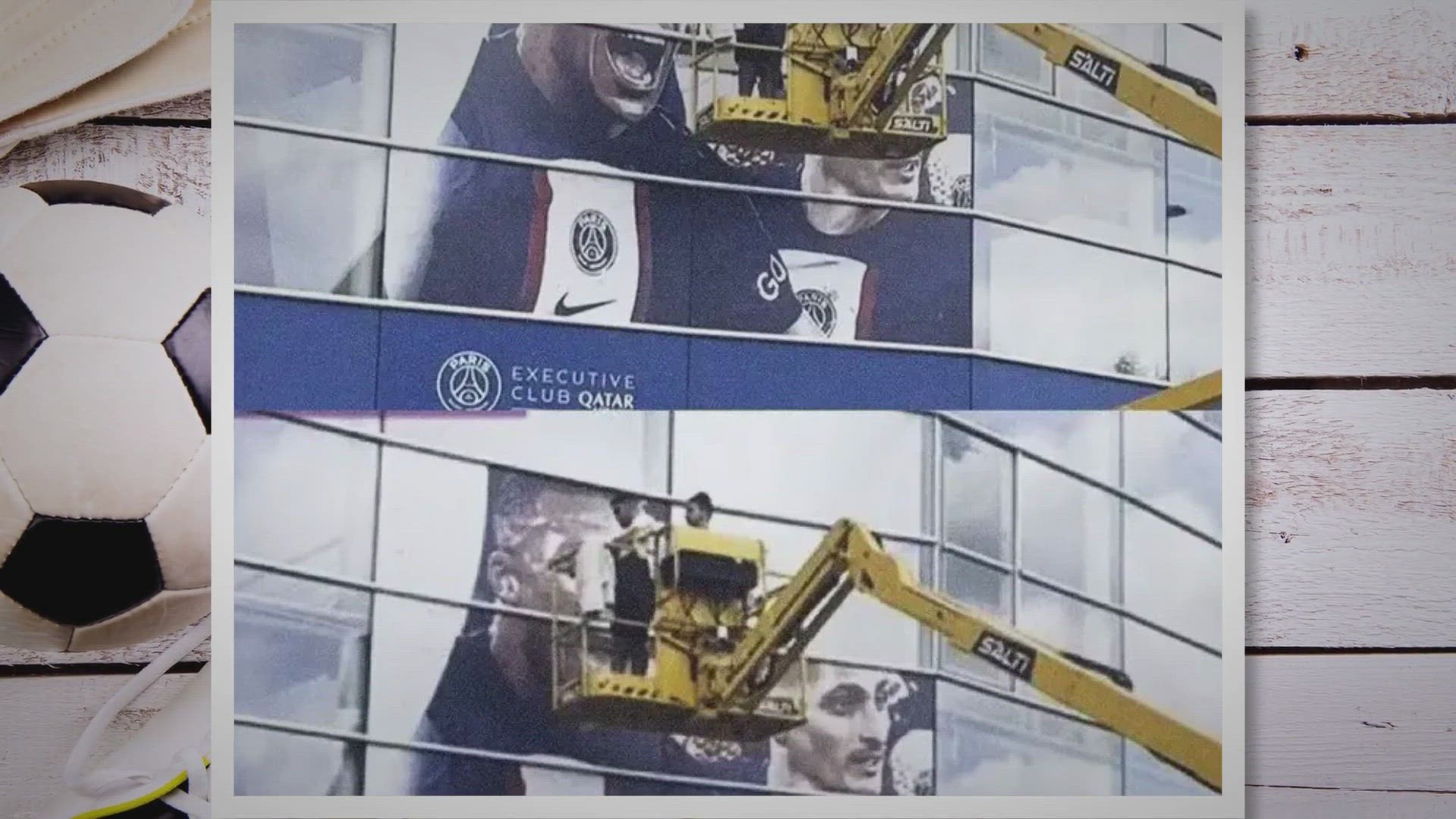 Video thumbnail for LIGUE 1 : Le PSG retire le poster de Mbappé du Parc des Princes ?