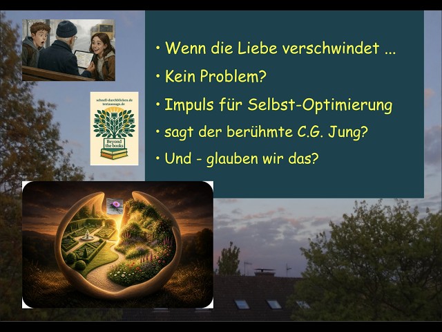 Video thumbnail for Wenn die Liebe verschwindet — sagt C.G. Jung: kein Problem. Stimmt das? Und was tun, wenn nicht?