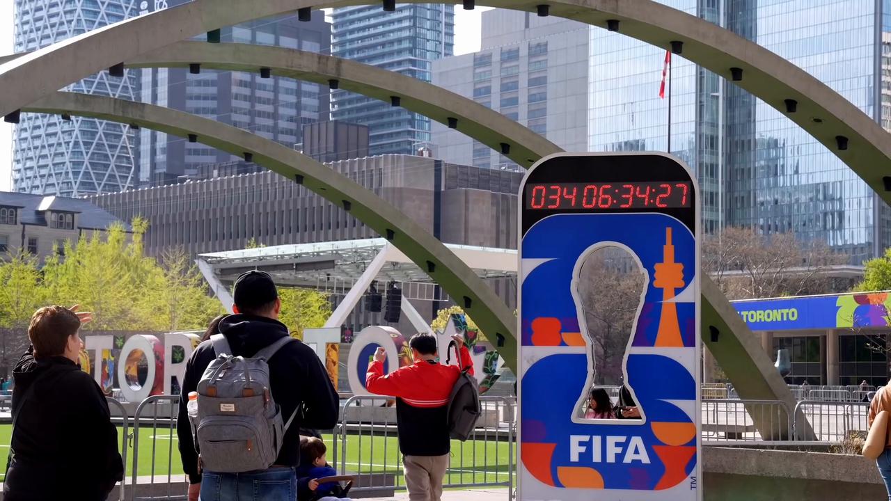 Video thumbnail for Canada: Toronto ramps up preparations for FIFA World Cup 2026.