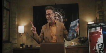 Video thumbnail for Video: Seth Rogen Stars in THE STUDIO Premiere Sneak Peek Clip