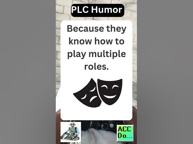 'Video thumbnail for PLC make good actors'