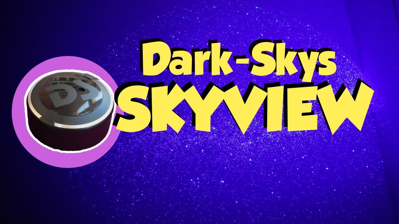 Video thumbnail for The Best LOW COST star projector?  Dark-Skys Skyview demo