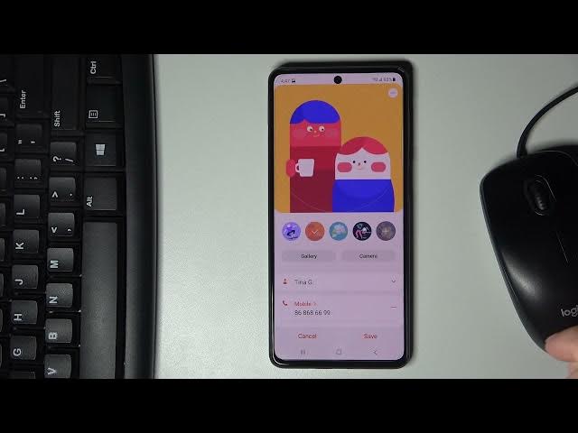 Video thumbnail for How to Add Photo to Contact in SAMSUNG Galaxy M52 5G – Customize Contact List