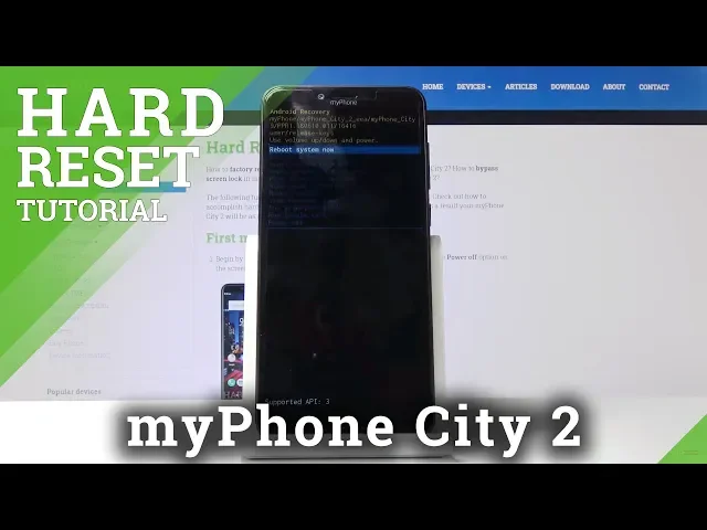 Video thumbnail for HARD RESET myPhone City 2 – Erase Storage / Bypass Pattern Lock