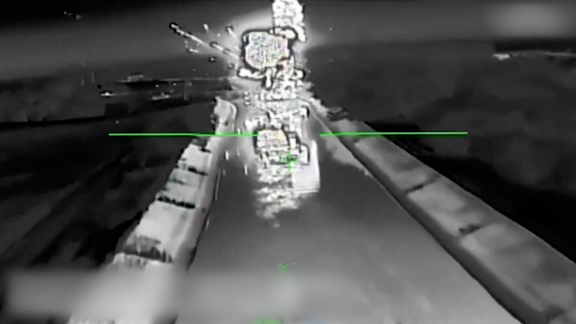 Video thumbnail for Ukraine strikes strategic Russian bridge in Crimea