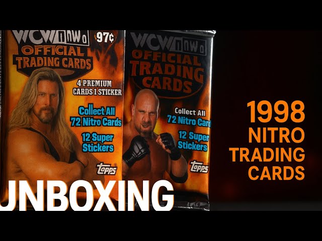Video thumbnail for 🔥 BAKED & UNBOXED: 1998 WCW Nitro Card Unboxing – Hunt for the Goldberg Rookie!