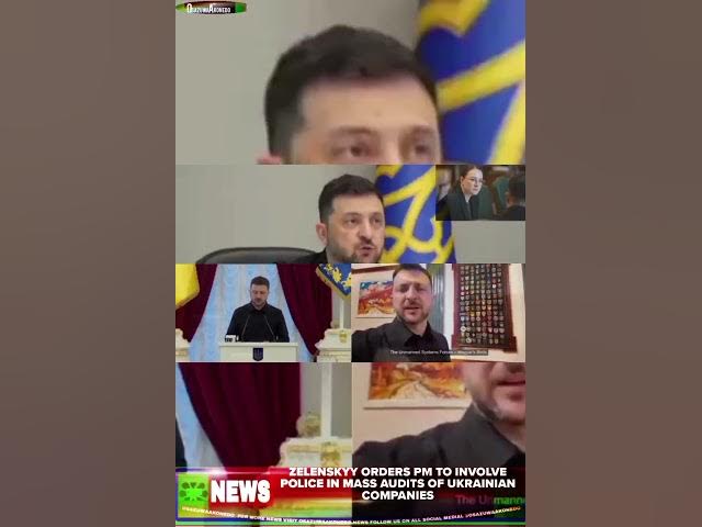 Video thumbnail for Zelenskyy Orders PM To Involve Police In Mass Audits Of Ukrainian Companies