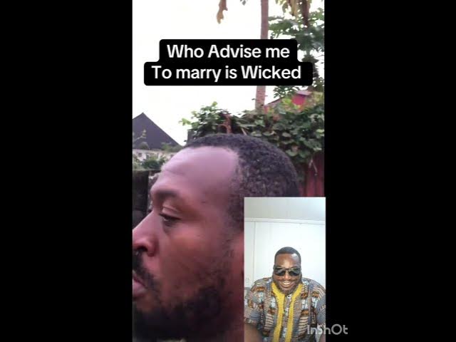 Video thumbnail for we can only advice someone to marry, we can face the change with him