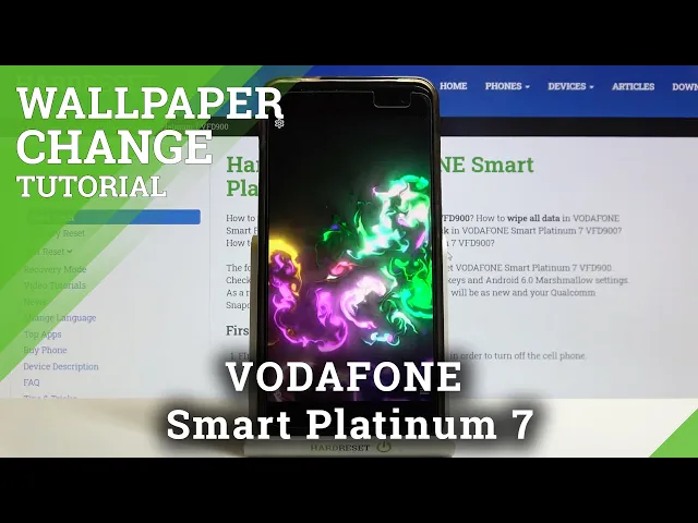 Video thumbnail for How to Set Animated Magic Fluids as Wallpaper on VODAFONE Smart Platinum 7 – Live Wallpaper