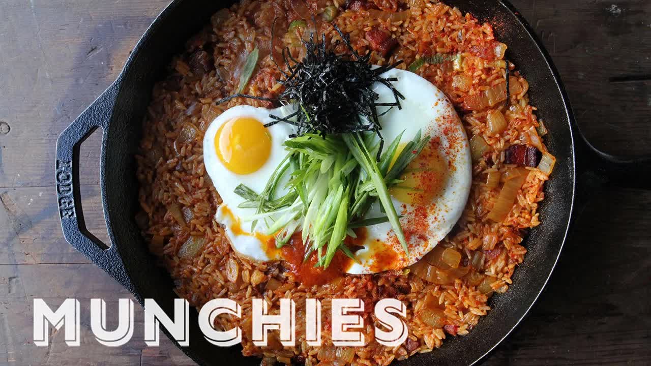 Video thumbnail for How-To: Make Kimchi Fried Rice