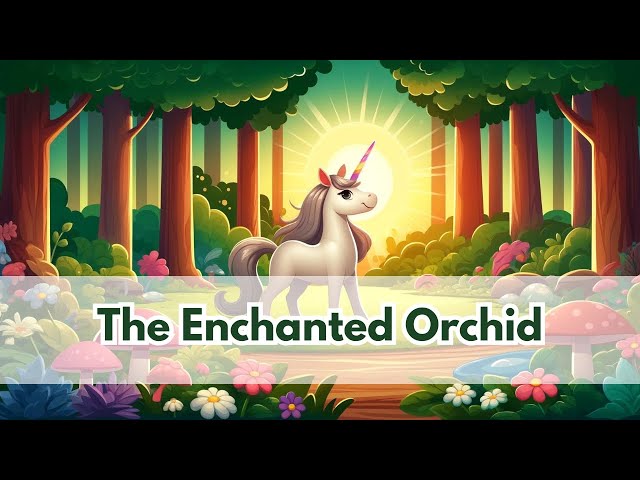 Video thumbnail for Story For KIDS | The Enchanted Orchid | Bedtime Story in English | Children Unicorn Story