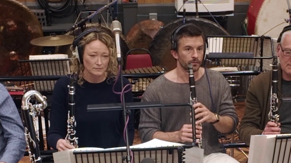 Video thumbnail for Jurassic World Rebirth: Jonathan Bailey Scoring Session (Featurette)