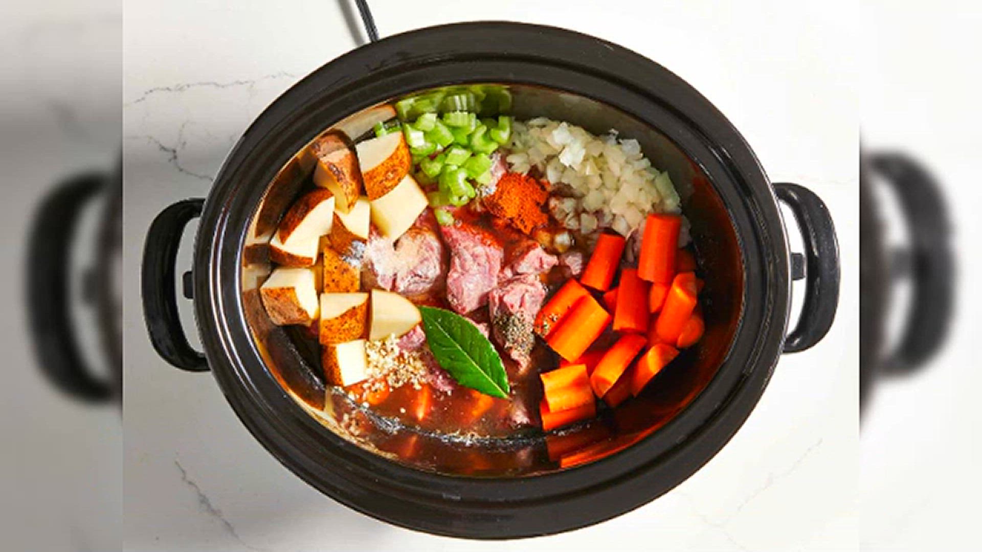 'Video thumbnail for Rich and Tender Slow Cooker Beef Stew Soup'
