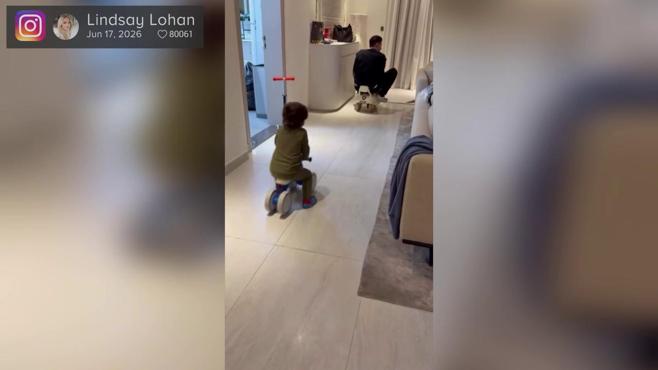 Video thumbnail for UNCAPTIONED: Lindsay Lohan gushes over 'incredible husband' Bader Shammas in sweet birthday tribute.