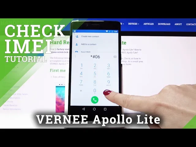 Video thumbnail for How to Check IMEI in VERNEE Apollo Lite – Serial Number & IMEI