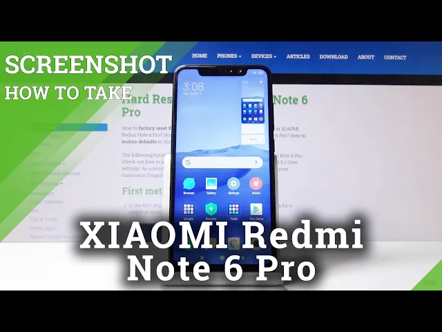 Video thumbnail for How to Easily Take Screenshots XIAOMI Redmi Note 6 Pro –  Save Screen