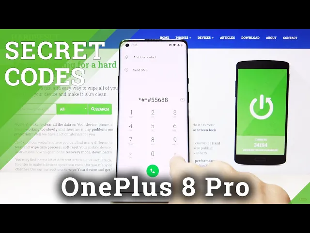 Video thumbnail for Secret Codes OnePlus 8 Pro - Testing Menu / Service Mode