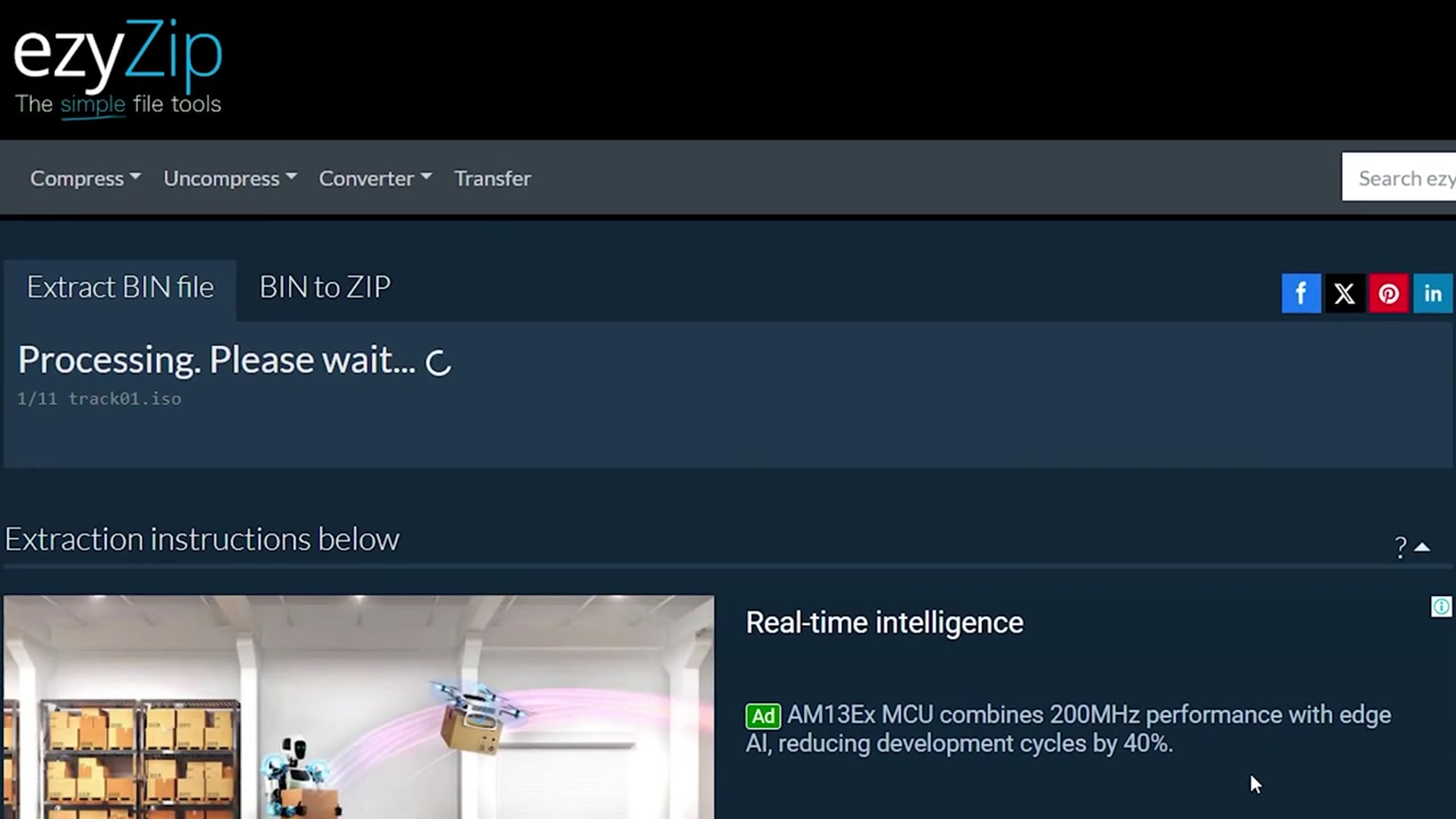 Video thumbnail for 📦 How to Extract BIN Files Online Free | No Software Installation Required