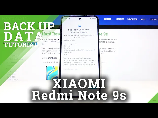 Video thumbnail for How to Use Google Backup on Xiaomi Redmi Note 9s – Transferring Data