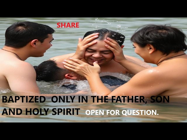 Video thumbnail for BAPTISE IN JESUS AND HOLY SPIEIT 7