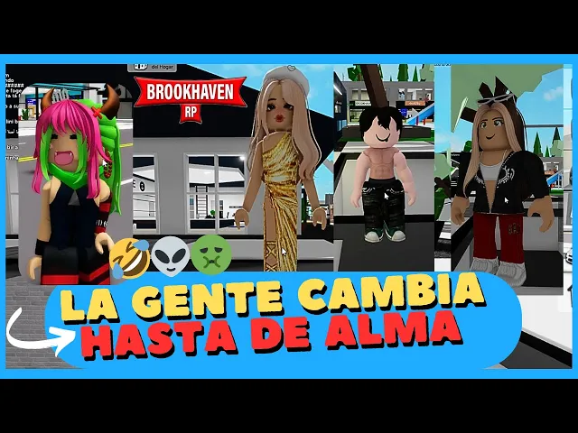 Video thumbnail for ROBLOX COMO CAMBIAN DE ALMA 2.0 😂👽 #robloxbrookhaven