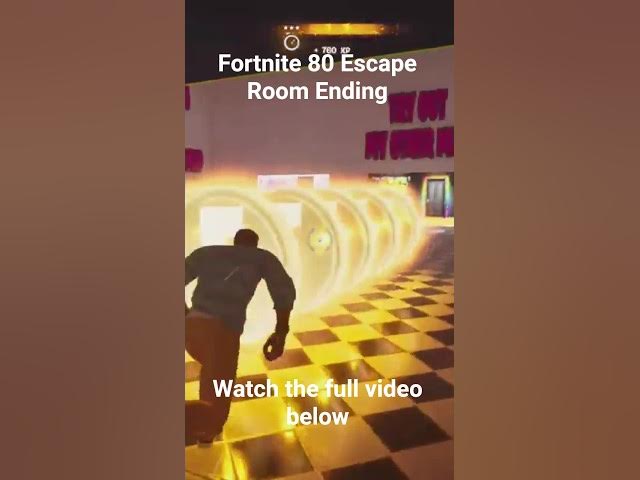 Video thumbnail for Fortnite 80 Escape Room Ending #fortnite #gaming #fortnitecreative #fortnitefun