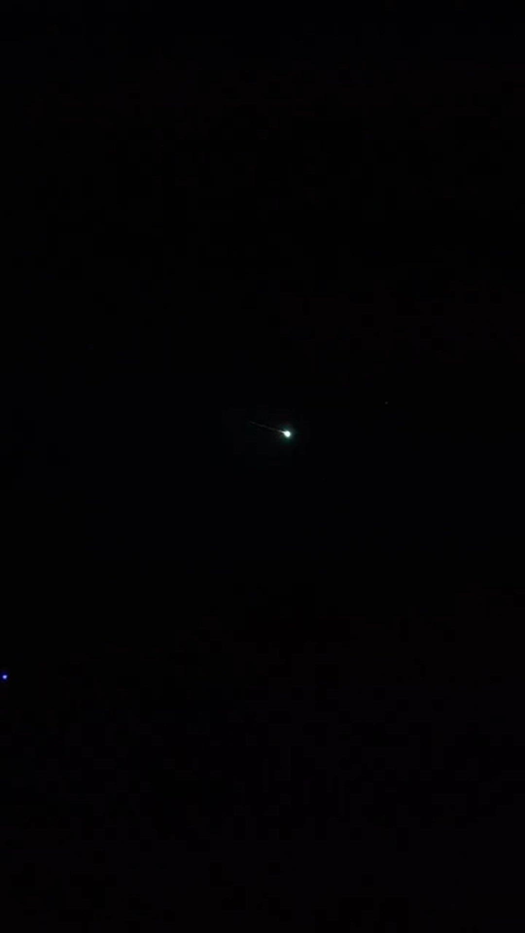 Video thumbnail for Super-bright meteor spotted in the sky above Scotland