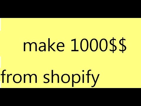 'Video thumbnail for shopify free trial'